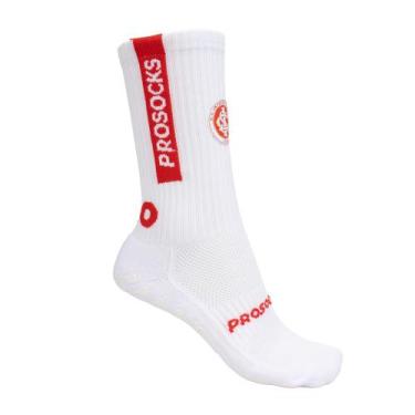 Imagem de Meia Unissex Prosocks Ultragrip Internacional Branco, Branco, G