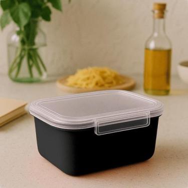 Imagem de Marmita Fitness Pote Plastico 750ml com Trava Para Dietas Almoço Janta