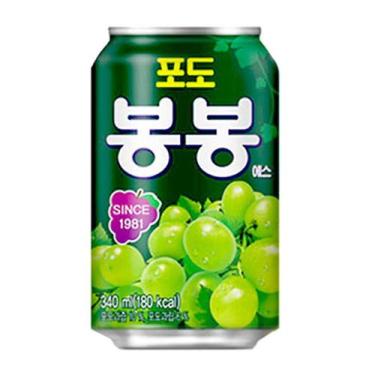 Imagem de Suco uva verde com pedaços da fruta bon bon haitai 340ml - Haitai Beve