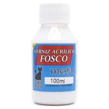 Imagem de Verniz Acrílico Fosco Gato Preto - 100ml