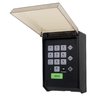 Imagem de Teclado sem fio premium Ghost Control para abridor de portão fantasma, capa à prova de intempéries para abridores automáticos de portão - modelo AXWK com capa removível