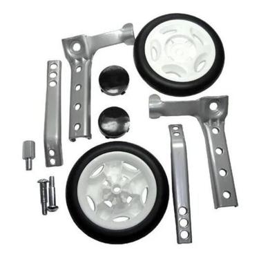 Imagem de Rodinha Lateral Bicicleta Aro 16 A 24 Reforçada Emborrachada