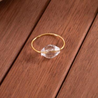 Imagem de Kit Anel Para Guardanapos Cristalino 4cm X 3cm Argola - Dourada