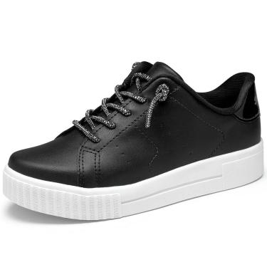 Imagem de Tenis Infantil Menina Flatform Casual Brilho Pink Cats