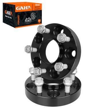 Imagem de Espaçadores de roda de 5 x 4,5 cm com pinos de 1/5.1 cm x 20 compatíveis com Ford Mustang Edge Explorer Ranger Crown Victoria Lincoln Town Car Aviator MKX Mercury Grand Marquis Mazda Navajo, Hub de