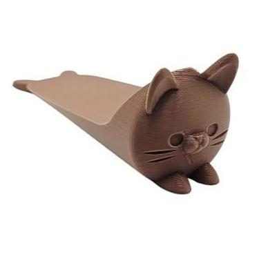 Imagem de Segura Porta Universal - Cunha de Bloqueio e Trava para Estabilizar Qualquer Tipo de Porta(1,Marrom)