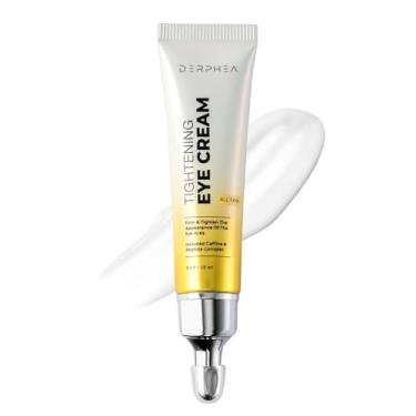 Imagem de DERPHEA Creme de aperto instantâneo para os olhos: reduz temporariamente a aparência de bolsas sob os olhos, inchaço, linhas finas e olheiras - gel de secagem rápida, 15 ml