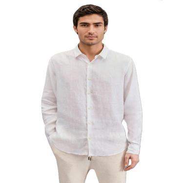 Imagem de Camisa Manga Longa Linho Pienza Reserva-Masculino