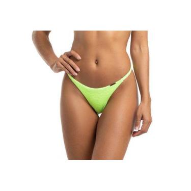 Imagem de Calcinha de Biquíni Marquinha de Fita Anarruga - Cor de Cacau, GG, Ver