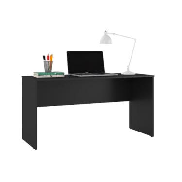 Imagem de Mesinha para Computador Multiuso - Ideal para Quarto, Sala e Escritório, Compacta, Moderna e Durável com Acabamento UV(Preto)