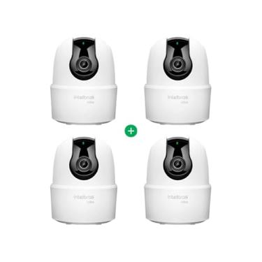 Imagem de Kit Câmera de Vídeo Wi-Fi Full HD Intelbras IME 360 C - 4 Unidades