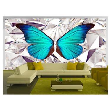 Imagem de Papel De Parede 3D Arte Asas Selfie Insta Cores 3,5M Tra189 - Você Dec