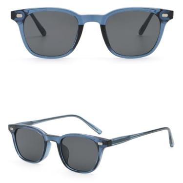 Imagem de VFDHN Óculos de Sol UV400 Fashion Masculino CP Acetato Polarizado Feminino Marrom Verde (4)