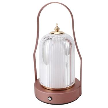 Imagem de Hztyyier Candeeiro de Mesa Com Alça Simplificada para Festa de Acampamento No Escritório Doméstico - Lanterna de Carregamento USB Portátil Com Função Regulável por Toque Contínuo [ferro acrílico]