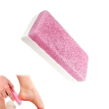 Imagem de Pedra-pomes de esponja de 1/2/4 peças - removedor e esfregão de calos e pele dura, ferramenta esfoliante de pedicure unissex para cuidados com os pés, modelando belos pés (1 peça)