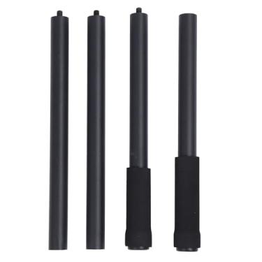 Imagem de Estink Bastão de Ioga, Bastão de Alongamento de Aço Ajustável de 30 45 60 Polegadas para Mobilidade, Flexibilidade e Equilíbrio Com Design Removível e Alças Antiderrapantes para