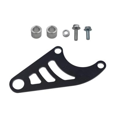 Imagem de VCUJSUC Mini suporte de freio hidráulico de bicicleta para Coleman CT100U 98cc 3.0HP Minibike Powersport peças de reposição de montagem de pinça de freio traseiro preto