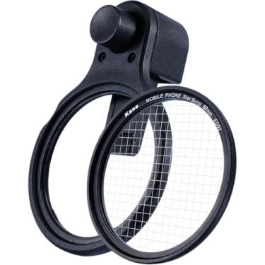 Imagem de Kase Filtro magnético para smartphone de 67 mm compatível com Xiaomi 15 Ultra, Vivo X200 Pro, iPhone 17 Pro Max (Starburst 4 pontos + clipe magnético) preto