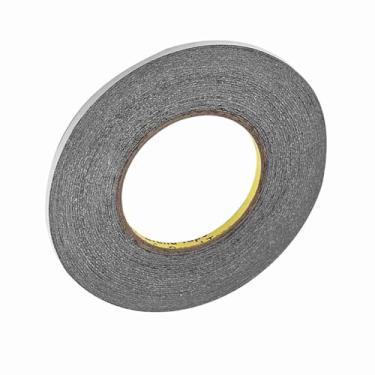 Imagem de Fita adesiva preta 50 m para reparo de tela LCD de celular (largura 5 mm de comprimento e 50 metros)