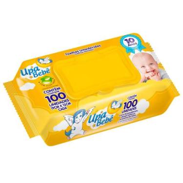 Imagem de Toalha Umedecida Upa Bebê 100 Unidades - UPA BEBE