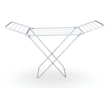 Imagem de Varal De Chão Abas Slim Dobrável Retrátil Aço Reforçado Mor - Geral