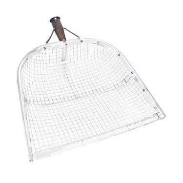 Imagem de Baoblaze Pá de solo perfurada, peneira de solo, pá de ferro ao desgaste, prática para agricultura, compostagem, jardinagem, ervas, estábulo de, Vazamento de 15 Mm