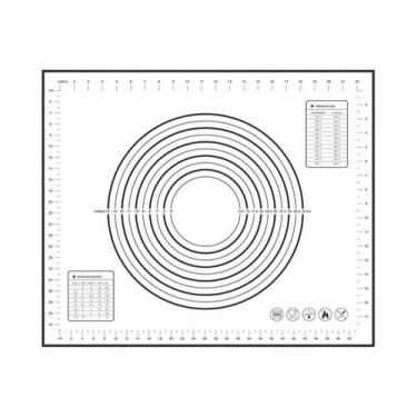 Imagem de Tapete De Silicone Para Assar Tamanho 8 Reutilizável Antiaderente Espe