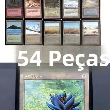 Imagem de Cartas Proxy Black Core Shock Lands MTG 54pcs Magic the Gathering Dual