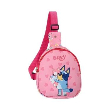 Imagem de Mochila Infantil Bluey Bingo Com Figura De Anime, Bolsa Escolar Mini M