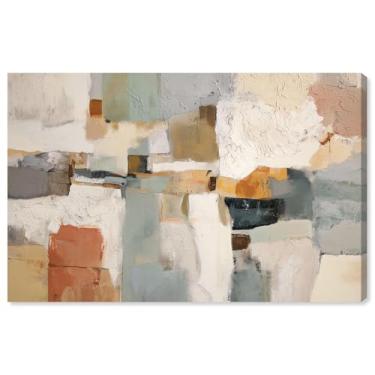 Imagem de Color Field Intersect I Impressão em tela Boho Wall Decor por Art Remedy, Gallery Wrapped, 38 x 25 cm