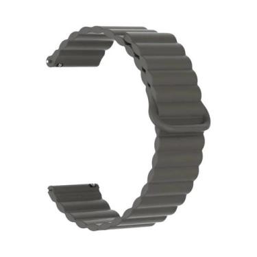 Imagem de Pulseira Magnética De Silicone Garmin Compatível Com Forerunner 165/16