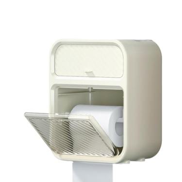 Imagem de Porta Papel Higienico，Suspenso，Multifuncional e Robusto，Compartimento de Armazenamento Privado，Adequado para a Sala de Estar, Banheiro e Quarto