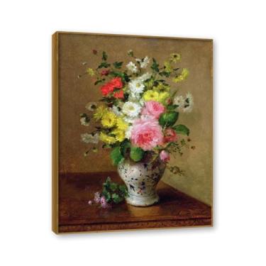 Imagem de NHLDZYH Moldura de Teca. Tela decorativa cozinha, arte vintage especiarias coloridas, arte de parede quadros para sala de estar quarto cozinha. B93. 60x80cm