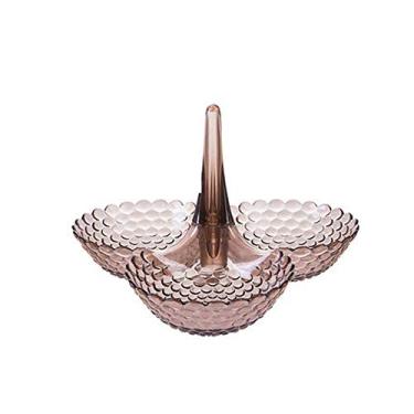 Imagem de Cestas de frutas cestas de armazenamento de frutas lanches doces utensílios domésticos pratos de frutas decorar a sala de estar cozinha (cor: A) (B)