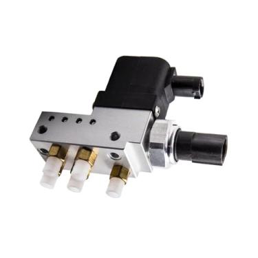Imagem de Unidade de controle de bloco de válvula de compressor de suspensão a ar A40P-Car A2113200158 compatível com Benz W211 E320 E500 E55 CLS55 E63