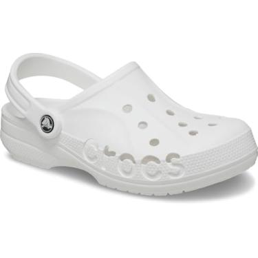 Imagem de Crocs Unissex-adulto via tamancos, Branco, 37