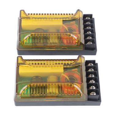 Imagem de KIMISS 1 par de Crossover de áudio para Carro de 2 Vias Com Proteção contra Sobrecorrente – Ferramenta Universal de Aprimoramento de áudio para Veículo para Experiência de Som Ideal