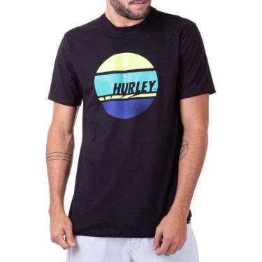 Imagem de Camiseta Hurley Concrect Circle HYTS010120 Masculino-Masculino