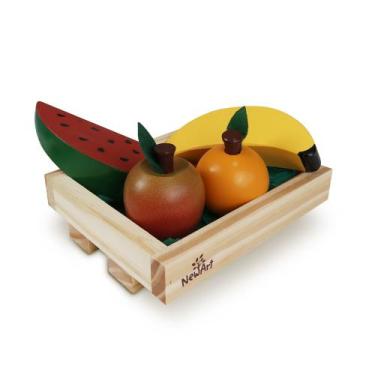 Imagem de Kit Frutinhas sem corte Brinquedo em Madeira - New Art Toys