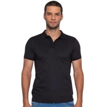 Imagem de Camisa Polo Masculina Fatal Preta 30171 Preto-Masculino