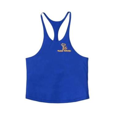 Imagem de Camiseta Sem Mangas Para Musculação Masculina Tecido Durável Camiseta 