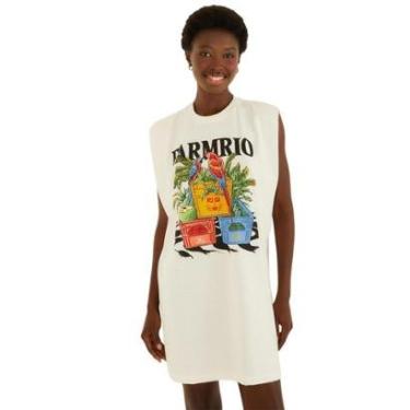 Imagem de Vestido Curto Farm Rio Engradados-Feminino