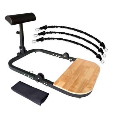 Imagem de Máquina de impulso de quadril para equipamentos de treino de glúteos de alta resistência, máquina de glúteos, banco de impulso de quadril para academia em casa vem com 50, 100 e 68 kg de resistência