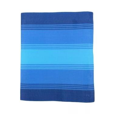 Imagem de Kit 04 un Capa Refil para Cadeira de Praia forro Lona Estampada Fácil de Trocar(AZUL DEGRADÊ)