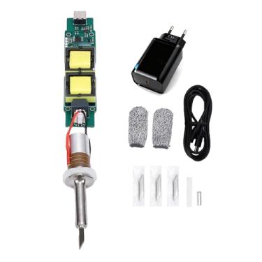 Imagem de Generic Transdutor de Cortador Ultrassônico, Lâmina de Substituição de Liga de Aço PCB de Alta Eficiência de 30 W Com Módulo de Acionamento para Impressão 3D Em Resina de Madeira (plugue da ue)