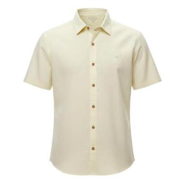 Imagem de Camisa Ogochi ML Verde Claro Casual Slim Flame-Masculino