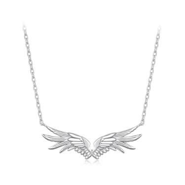 Imagem de GemKing Colar BSN437 Mother and Child Embrace, Prata esterlina, Sem Pedra Preciosa