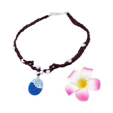 Imagem de Conjunto De Fantasia Moana 2 Para Meninas Com Peruca, Colar, Clipe E A