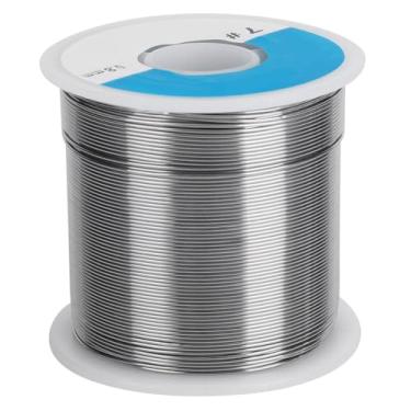 Imagem de Ymiko 500 g 0,8 mm 63 37 fio de solda fio de estanho fio de solda de alta pureza baixo ponto de fusão sem limpeza junta brilhante lata rápida com forte capacidade de solda para eletrônicos elétricos