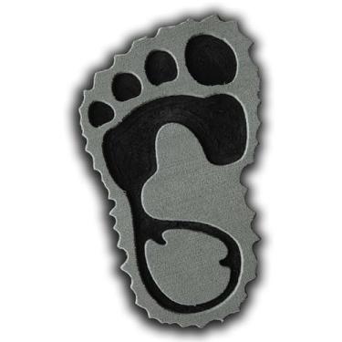 Imagem de Toejamr Snowboard Stomp Pad - Pateta YETI Bigfoot - Cinza